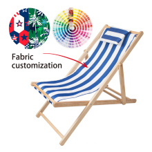 outdoor portable foldable wood sea beach chair swimming pool sun lounge folding beach chairs